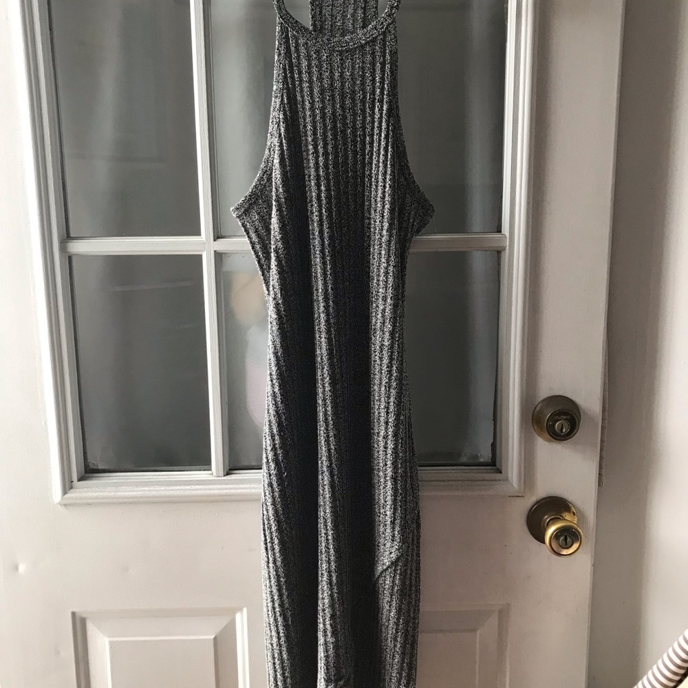 Dark Grey Bodycon Dress